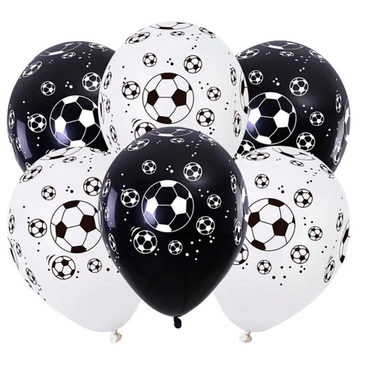 Set globos temática futbol