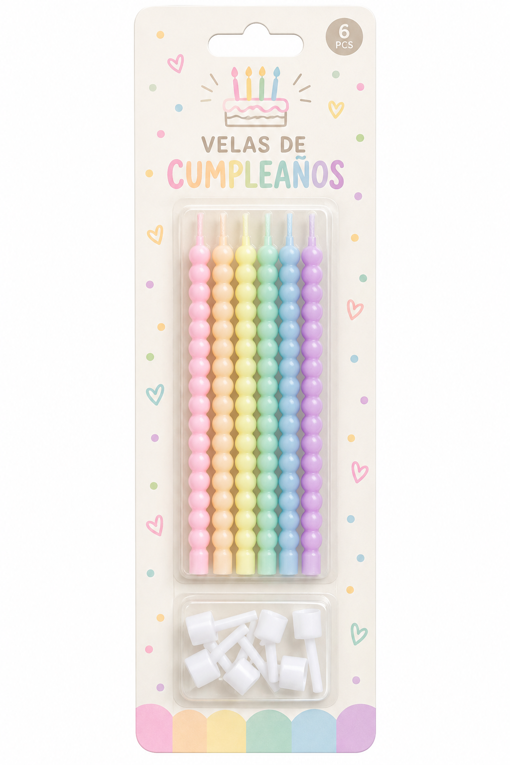 Velas resorte largas