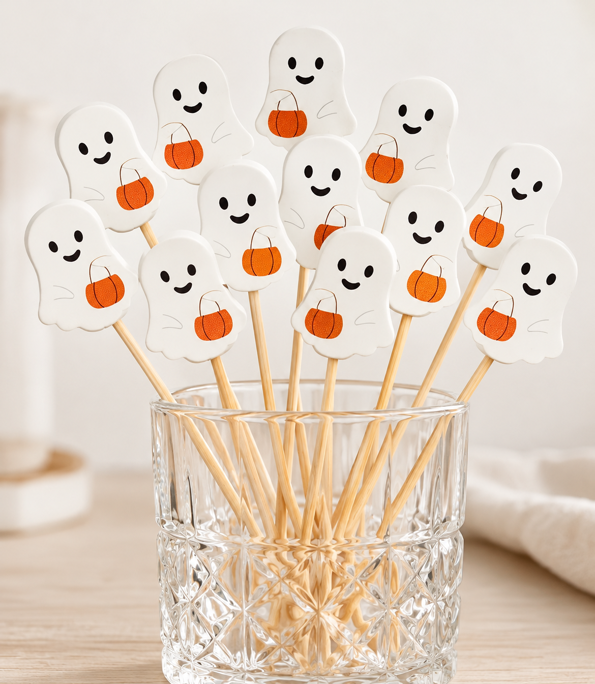 Toppers fantasma Halloween