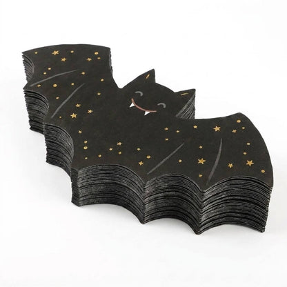 Servilletas murciélago Halloween
