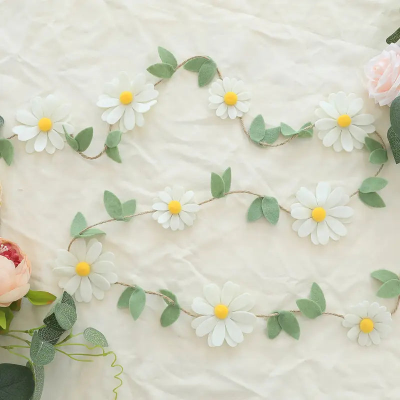 Guirnalda primavera blanca