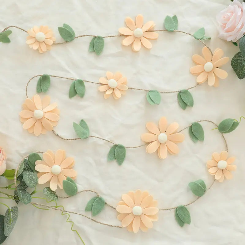 Guirnalda primavera damasco