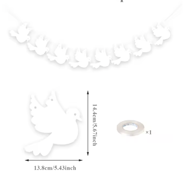 Guirnalda espíritu santo