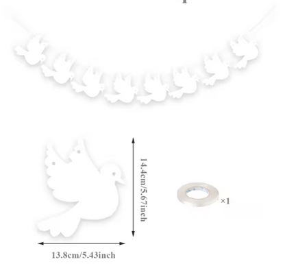 Guirnalda espíritu santo