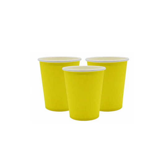 Vasos amarillos