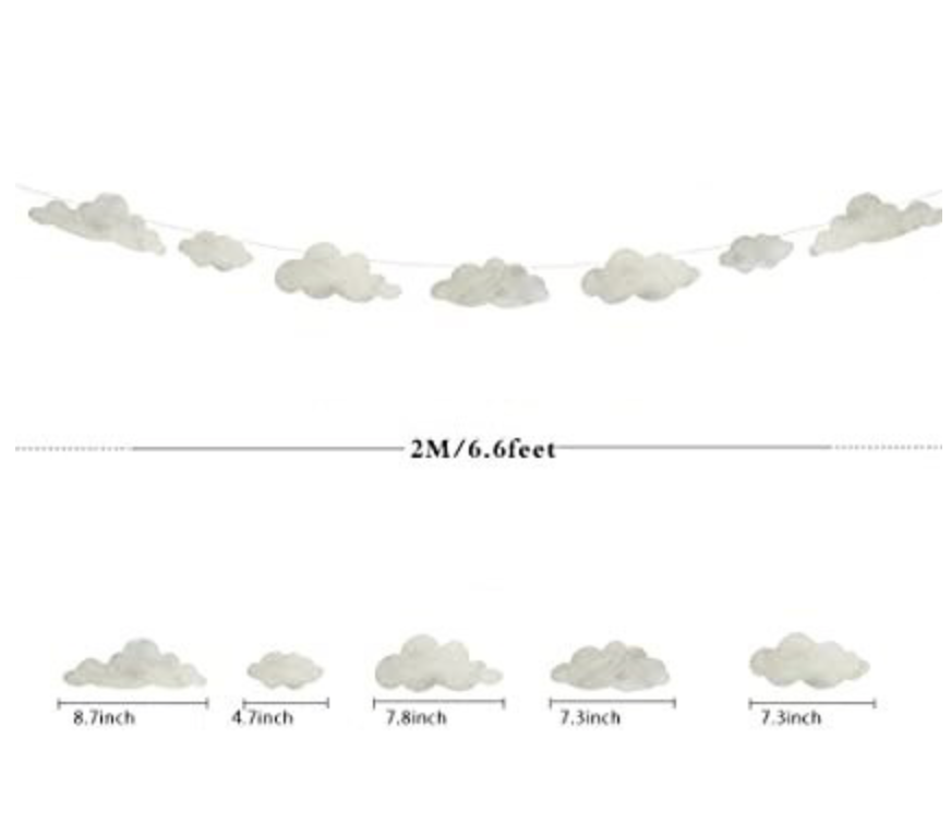 Guirnalda nubes