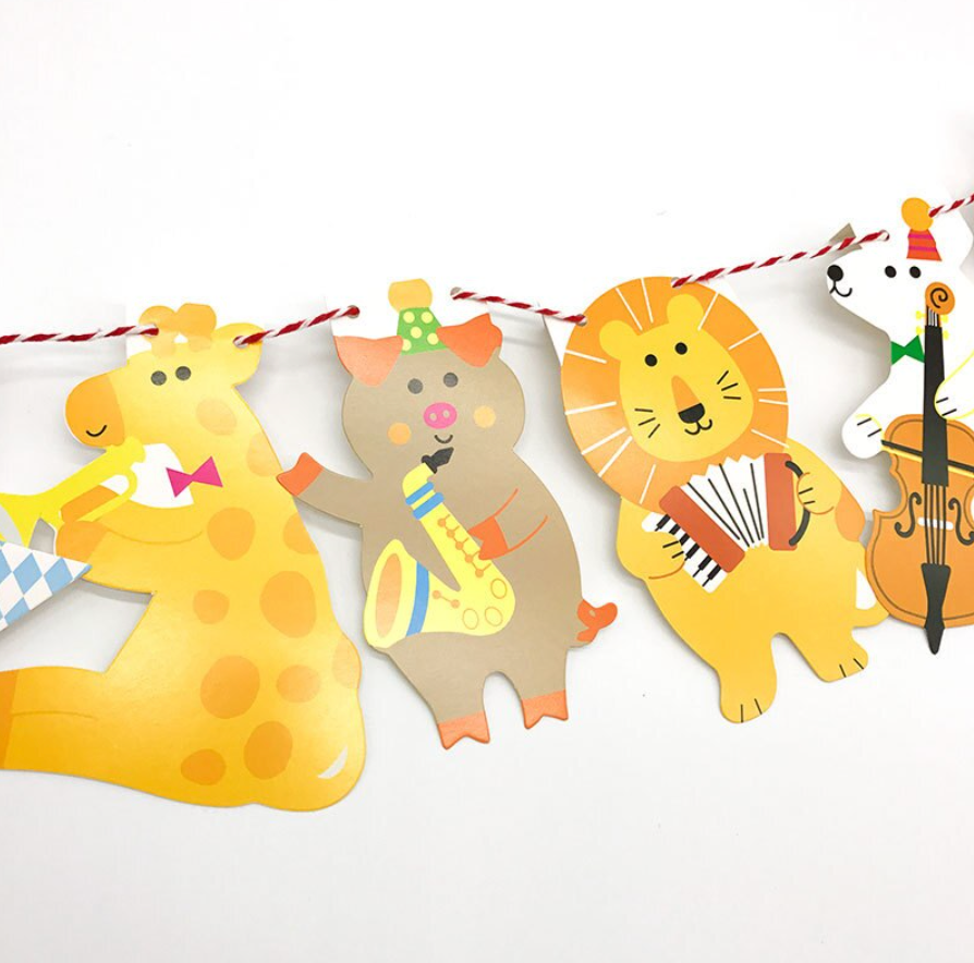 Guirnalda animales