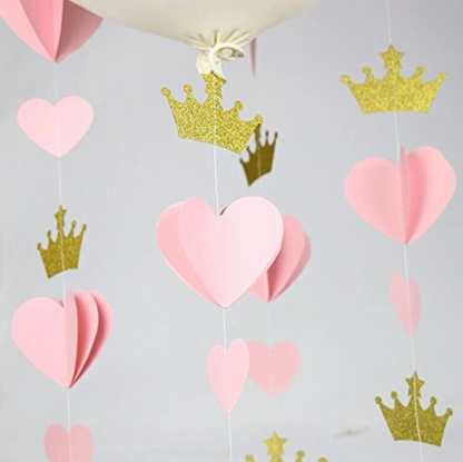 Guirnalda temática princesa