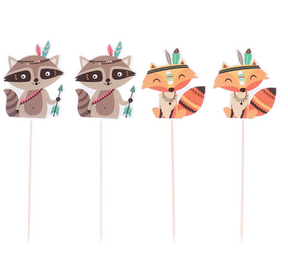 Toppers animales indie