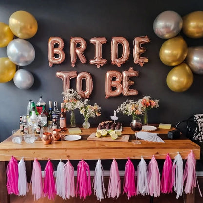 Bride to be letras decorativas